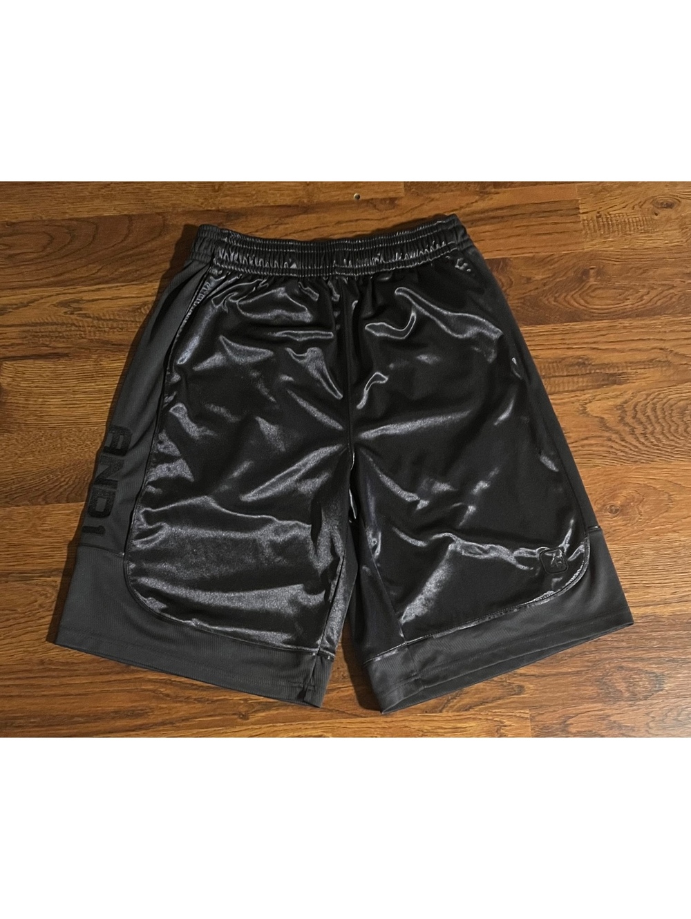 AND1 Men's Medium Black Athletic Basketball Shorts